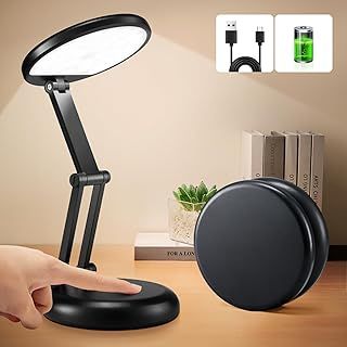 Rechargeable Lamp Desk Lamp,3600mAh Battery Lamp Desk Light,10 Brightness Rechargeable Table Lamp,Cordless Lamp Wireless Lamp,Battery Operated Lamp Rechargeable Light,Reading Lamp USB Light USB Lamp