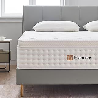 Single Mattress,10.2 Inch Hybrid Memory Foam and Individually Pocket Spring, 3FT Single Bed Mattress Medium Firm, Edge Support & Motion Isolation, Improve Sleeping for Toddler/Kids/Adult, 90x190x26CM