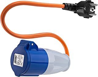 BITS4REASONS - Maypole Euro 230V Hookup Lead for Caravan, Campervan & Camping (MP371B). European Camping Electric Hook Up Plug Electrical Hookup Cable.
