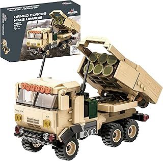 APOSTROPHE Games M142 HIMARS Building Block Set - 443 Pcs - Armed Forces, Military Building Toy Set - Toy for Kids 10 to Adult - High Mobility Artillery Rocket System