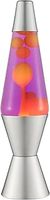 Lava Lamp 2125, Yellow Wax, Purple Liquid, Silver Base and Cap, Original 14.5 inch LAVA Motion Lamp to Illuminate Your Mood