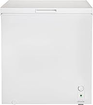 Abode Freestanding White Chest Freezer 198L with Removable Wire Basket & Counter Balance Lid, Adjustable Thermostat, Suitable for Garages & Outbuildings A198CF0E1W