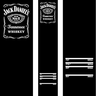 Officially Licensed Jack Daniel's Black Carpet Darts Mat | Non Slip Back | JD Logo (MAT44)
