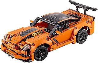 LEGO 42093 Technic Chevrolet Corvette ZR1 Race Car, 2 in 1 Hot Rod Toy Car Model, Racing Vehicles Collection - Amazon Exclusive
