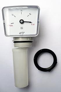 Farm & Field Liquid Level Gauge. 5 Foot (1.5M). 1.1/2" BSP Retaining Back Nut