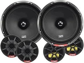 Slick 6.5” Component speaker - 90/270 W, Black