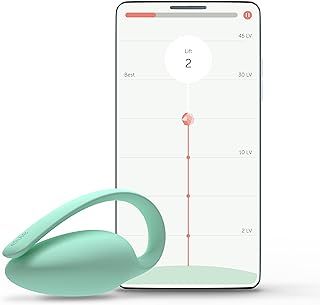 Elvie - App Controlled Women's Pelvic Floor Trainer, Smart Kegel Exerciser - Body Safe Muscle Strengthener Equipment.