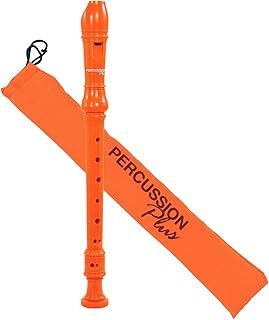 Percussion Plus PP1614 Colourful Soprano Descant Recorder - Orange