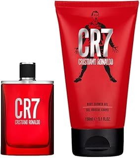 CR7 Cristiano Ronaldo Gift Set for Men, 30ml Eau de Toilette + 150ml Shower Gel