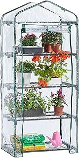 Unibos 4 Tier Mini Greenhouse Cold Frame Green House Garden Outdoor Plants Growing NEW