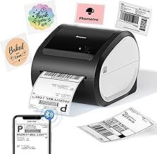 Phomemo Thermal Label Printer Bluetooth,Shipping Label Printer 4x6 Address Thermal Printers,D520BT Postage Labels Printers for Small Business,Compatible with Amazon,EBay,Shopify,Etsy,FedEx,UPS,DHL