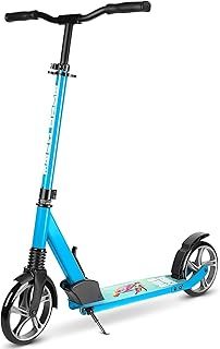 Big 2 Wheeler | Scooter for Kids & Teens Ages 7+ Years | Play & Commute | Front Suspension Fit with 200MM Wheels | Height Adjustable 86 to 111 cm
