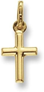 9ct Gold Ladies Cross Pendant - 12mm*8mm WJS15651