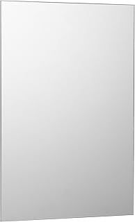 Waterstone ® Plain Frameless Glass Bathroom Mirror Fittings Not Included (60 x 45cm Rectangle)