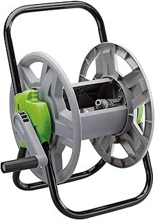 Draper Garden Hose Pipe Reel Cart | 45m Storage Capacity | Wall Mounted or Portable Design | Angled Hose Connecter | Hose reels without Hose | 25068