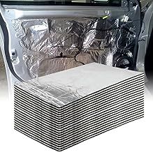 20Pcs 276mil 15.7"x9.8" Car Heat Shield Mat 21.53 sqft Sound Deadening Mat Noise & Heat Insulation Moistureproof Waterproof for Car Hood Ceiling Door, Sound Deadener for Cars