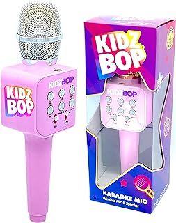 Move2Play, Kidz Bop Karaoke Microphone | The Hit Music Brand for Kids | Birthday Gift for Girls and Boys | Toy for Kids Ages 4, 5, 6, 7, 8+ Years Old