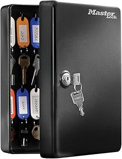 Master Lock KB-25ML Key Cabinet (Wall Mounted with 25 Key Hooks), Small