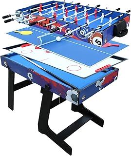 IFOYO Multi-function 4 in 1 Steady Combo Game Table, Hockey Table, Soccer Football Table, Pool Table, Table Tennis Table