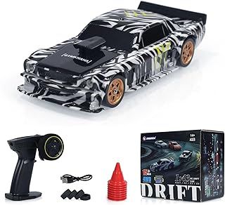 TOUCAN RC HOBBY RC 1/43 Remote Control Drift Racing Race Car Remote Control Drift Car 4WD Mini Toy with Lights