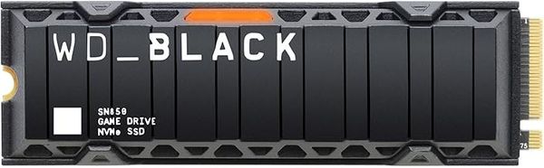 WD_BLACK SN850 1TB M.2 2280 PCIe Gen4 NVMe Gaming SSD with Heatsink - Works with PlayStation 5 up to 7000 MB/s read speed