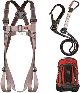 JSP Height Safety Pioneer Single Fall Arrest Kit (FAR1104), black, one size