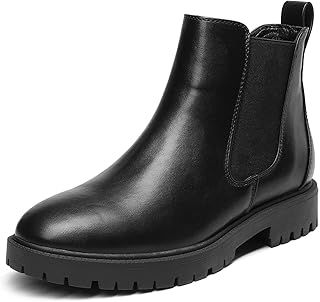 DREAM PAIRS Women's Ankle Chelsea Boots Comfy Ladies Boots DAB213,Size