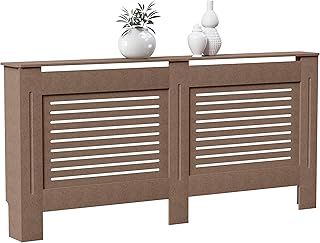 Vida Designs Milton Radiator Cover Unfinished Modern Unpainted MDF Cabinet, Extra Large (H: 82 / W: 172 / D: 19 cm)