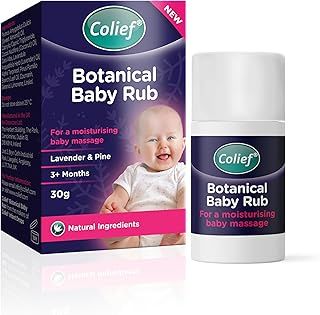 Colief Botanical Baby Rub - Decongestant Solution for Easy Breathing - Infants 3+ Months - Lavender and Pine
