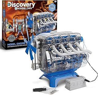 discovery mindblown - Model Engine Kits - Model Science Kit - Build Your Own - Car Engine Toy - Engine - Electronics Kit - STEM Toys - Building Toy Set for Kids
