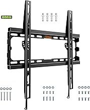 VonHaus TV Wall Bracket for 32-70" Screens, Ultra-Slim TV Bracket with Spirit Level, Flat to Wall Mount, 45kg Capacity, Max VESA: 400x400mm