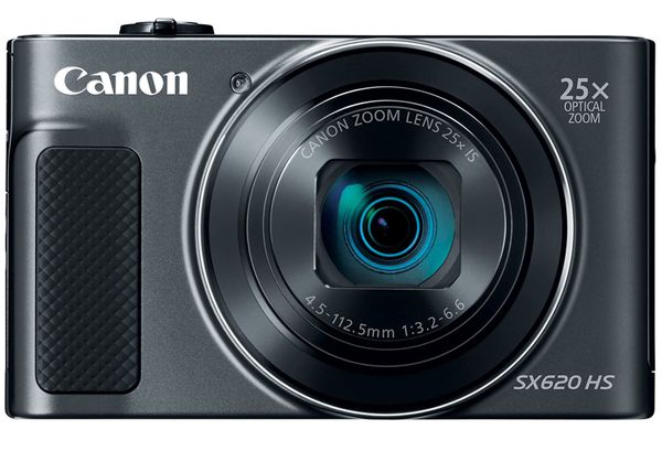Canon PowerShot SX620 HS 20.2 MP Digital Compact Camera (3 Inch Display, 25 x Optical Zoom, Wi-Fi, NFC, Full HD Video) - Black (Renewed)