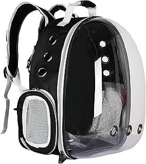 Astronaut cat bag pet backpack/Pet Carrier Backpack Front Pack for Small Medium Cat Puppy Dog/going out portable transparent space capsule pet bag going out cat supplies breathable backpack