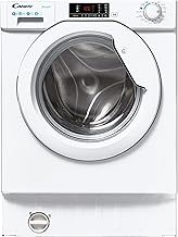 CANDY CBW 49D1W4-80 Integrated Washing Machine, 9kg Load, 1400RPM, White - B rated