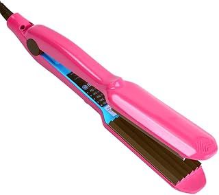 Vmxlso Hair Crimpers for Women, Crimpers Hair with 5 Heat Setting, Crimping Iron, Rapid Heating Volumizing Hair Iron for Fluffy Hairstyle, Women Girls, UK Plug