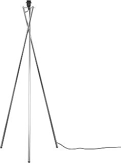 MiniSun | Modern Polished Chrome Floor Lamp Base | Floor Lamps & Torchieres, Home Décor & Improvement Essential