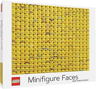 Lego Minifigure Faces Puzzle: 1000-piece