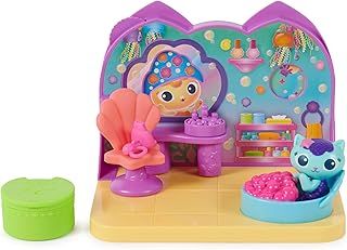 DreamWorks Gabby’s Dollhouse, MerCat’s Spa Room Playset, with MerCat Toy Figure, Surprise Toys and Dollhouse Furniture, Kids’ Toys for Girls and Boys 3+