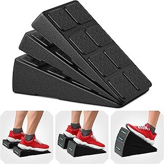 Squat Wedge - Squat Wedge Block 520 LBS Weight Capacity - Slant Board for Calf Stretching - Calf Stretcher Slant Board - yoga blocks