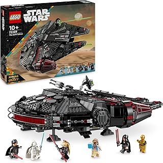 LEGO Star Wars 75389 The Dark Falcon - Play and Display Building Toy with Spring-Loaded Shooters, Cannons & 6 Minifigures incl. C-3PO - Gift for Boys & Adult Fans