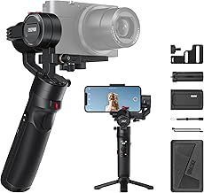 ZHIYUN Crane M2 [Official] Gimbal Stabilizer, 3-Axis Stabilizer for Action Camera, GoPro, Mirrorless, Smartphone with Clamp, Tripod