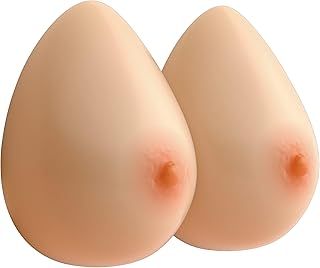Feminique Silicone Breast Forms - Pair | Prosthetic Breast for Transgender, Mastectomy and Cosplay