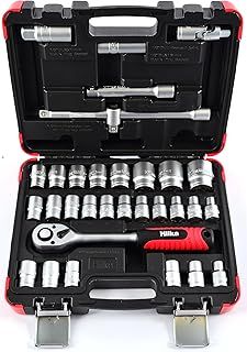 Hilka 01123202 32pce 1/2-inch Drive Socket Set
