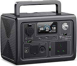 BLUETTI EB3A Portable Power Station, 268Wh LiFePO4 Power Station Battery Backup w/ 2 600W (1200W Surge) AC Outlets, Recharge from 0-80% in 30 Min., Solar Generator for Outdoor Camping