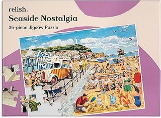 Relish - Dementia Jigsaw Puzzle for Adults, 35 Piece Seaside Nostalgia Puzzle - Activities & Gifts for Elderly People with Alzheimer's