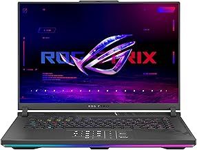 ASUS ROG Strix G614JVR 16.0" WUXGA 165Hz Gaming Laptop (Intel i9-14900HX, NVIDIA GeForce RTX 4060, 16GB RAM, 1TB PCIe SSD, Windows 11 Home