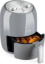 LIVIVO Manual Control Air Fryer, Multi-Functional 1000W Counter-Top Fryer for Convenient and Healthy Oil-Free Fry, Bake, Reheat (2.0L)