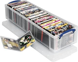 Really Useful Box Plastic Storage 22 Litre Clear