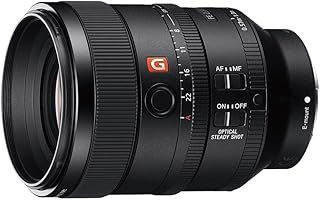 Sony SEL100F28GM E Mount Full Frame 100 mm F2.8 G Master Prime Lens - Black
