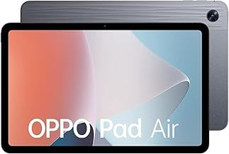 OPPO Official Pad Air, 6.94mm Ultra-Slim & Light Body, 2K Eye-Care Display, Qualcomm Snapdragon™ 680 8-Core 6nm Processor, 7100mAh Big Battery, Dolby Atmos Quad-Speakers, Smart Multitasking, Grey